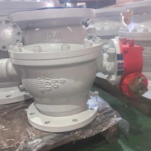 API 6D Side Entry Ball Valve, A216 Wcb, 8 Inch, 150 LB, RF