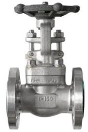 Integral Flanged Forged Gate Valve, ASTM A105N, 1 1/2 Inch, 150 LB