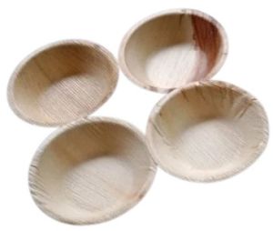 Areca Palm Round Bowl