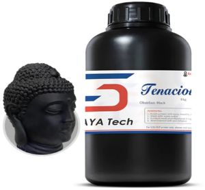 Black Siraya Tech Tenacious Flexible 3D Printer Resin