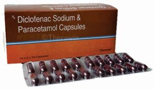 Diclofenac Potassium Paracetamol Capsules