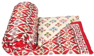 Jaipuri Razai Multi-Color-90x100