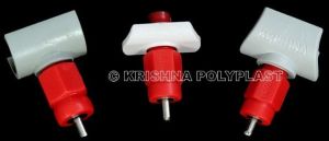 PVC 208 Nipples Poultry Drinking, Color : White