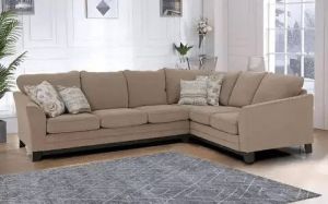 Fabric Wood Corner Sofa Sets for Indoor