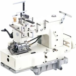 FC-1412-PSM-ET 12 Needle Flatbed Double Chain Stitch Machine