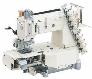 FC-4408-PL 8 Needle Cylinder Bed Double Chain Stitch Machine