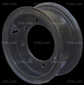 Black Tractor Wheel Rim Steelland