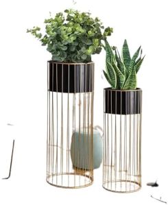 Decent Home Decor Metal Planter Stand