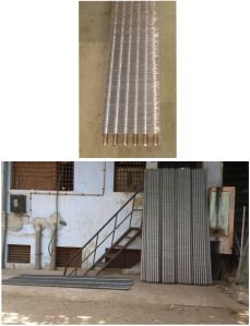 Square Finned Tubes Heat Exchanger