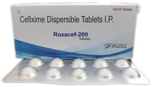 Cefixime Dispersible Tablets
