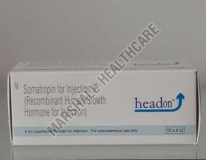 Somatropin Injection, Brand Name : Headon, Form : Liquid