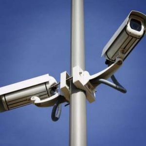 Fiberglass CCTV Camera Poles