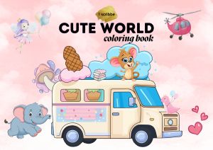 Cute World Colouring Book