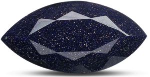 TGM 0972 Blue Marking Sand Stone Gemstone