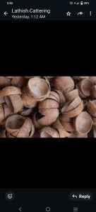 Natural Raw Coconut Shell, Packaging Type : Brown