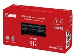 Plastic Metal Canon 912 Black Toner Cartridge