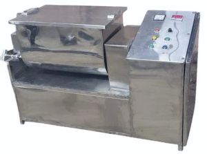 Stainless Steel Electric Polished Ribbon Blender, Color : Grey