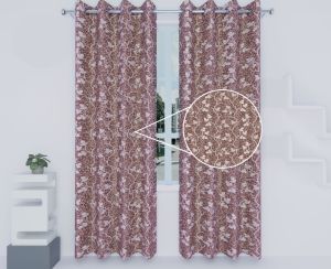 Polyester 4d print 84 coffee window curtains