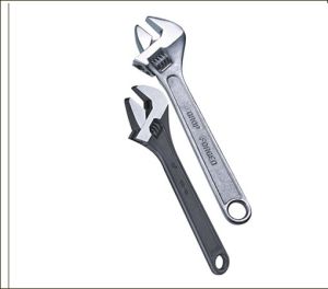 Metal Adjustable Wrench, Color : Grey For Constructional Fittings