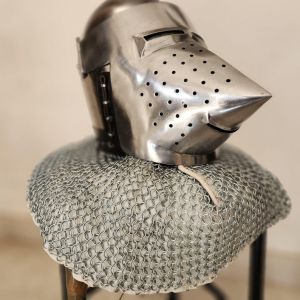 Chrome Finish Helmet