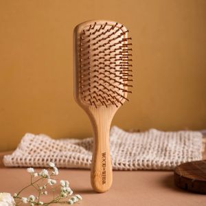 Eco-Friendly Bamboo Paddle Hair Brush