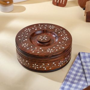 Sheesham Wood Roti Box