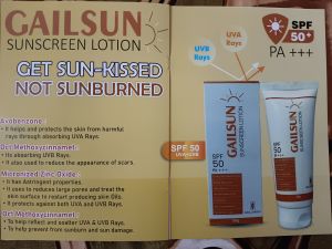 Gailsun Sunscreen Lotion