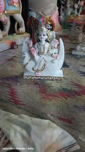 Marble Mansa Mata Statue, Packaging Type : Multicolors for Temple