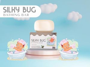 Silky Bug Baby Soap, Color : White, Form : Solid