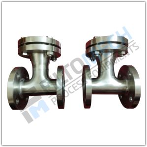 Cast Iron T Strainer, Handle Material : Stainless Steel for Industrial
