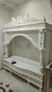 White Marble Home Temple