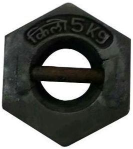 Cast Iron Weight Capacity : 5 Kg With M1 Class Nabl Certificate