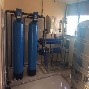 Electric Stainless Steel 1500 Lph Water Softening Plant for Domestic