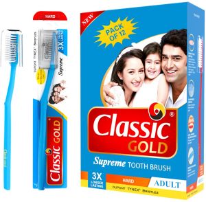 Classic Gold Supreme Manual Toothbrush