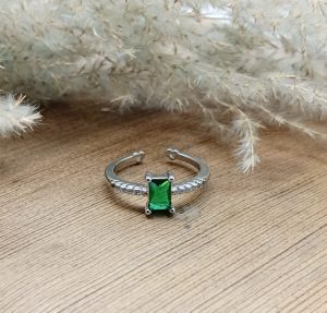 Base Metals Non Polished Adjustable Open Band Ring, Gender : Female