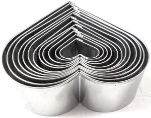 Heart Shape Stainless Steel Cookies Cutter