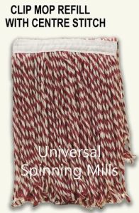 Junior Red & Natural White Clip Mop Refill