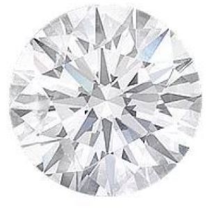 0.08 CT Round White Diamond Loose Gemstone
