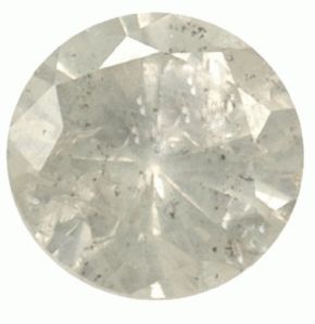 1.50 CT I3/I4 Round White Diamond Loose Gemstone