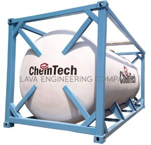 Carbon Steel / Stainless Steel T4 Un Portable ISO Tank Container