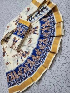 Kerala Cotton Onam Women Saree