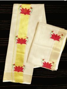 Kerala Traditional Set Mundu For Women