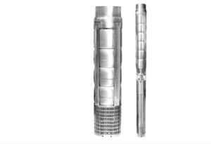V8 Stainless Steel Borewell Submersible Pump Set (Water Filled)