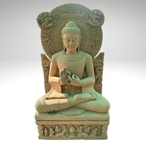 6ft Dharma Chakra Buddha Statue