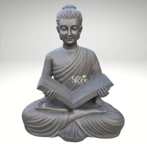 Buddha Statue With Book 3ft