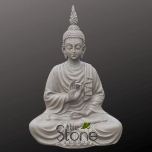 Clay Buddha Statue