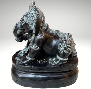 Crawling Ganesha Statue 10″