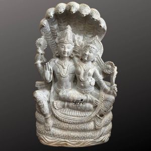 Green Stone Lakshmi Vishnu Murti 12&AMP;Prime;