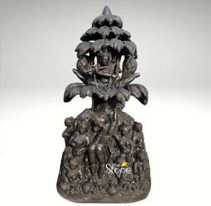 Krishna With Gopis Statue 4.5ft