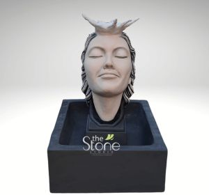 Lady Face Water Fountain 3.5ft